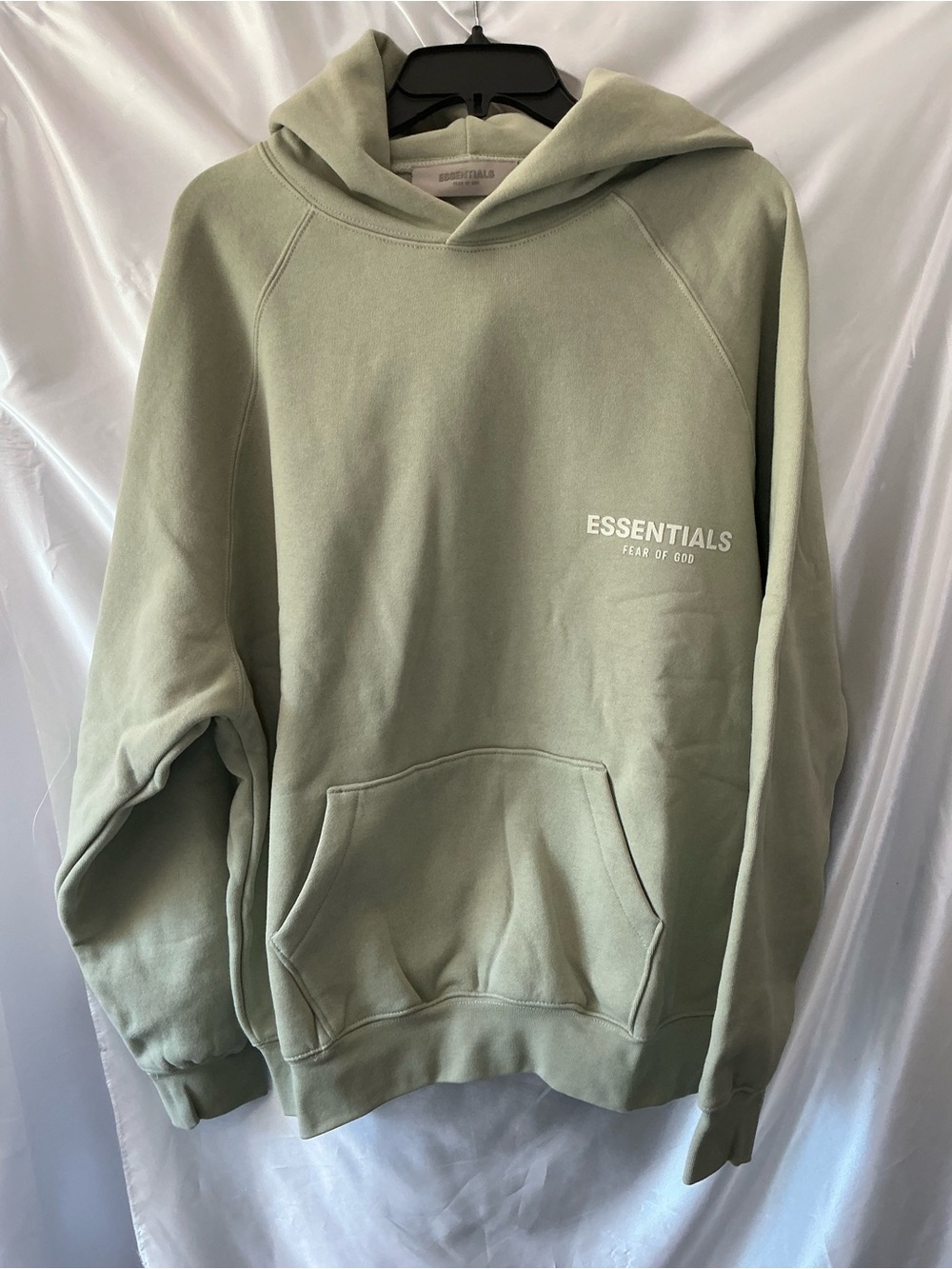 NWT ESSENTIALS by Fear of God Men’s Seafoam Hoodie Small Oversized